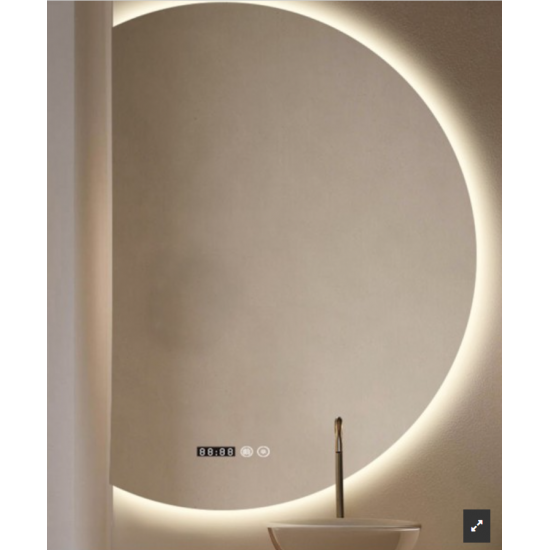 Καθρέπτης LED D-SHAPE LUNAR 58x80 SR-09.25.265.08.72 Καθρέπτης LED D-SHAPE LUNAR 58x80 SR-09.25.265.08.72